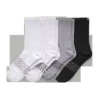 Hanes Ultimate Absolute Womens 4 Pair Crew Socks