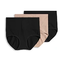 Jockey Womens Average Figure 3 Pack Brief Panty 4854