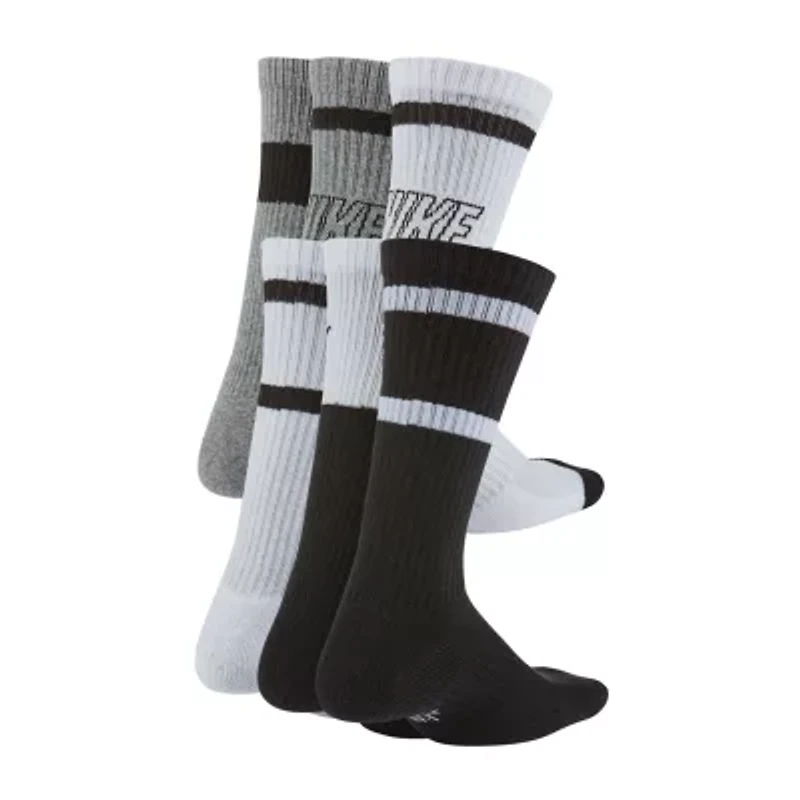 Nike Little & Big Kid Unisex 6 Pair Crew Socks