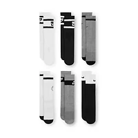 Nike Little & Big Kid Unisex 6 Pair Crew Socks