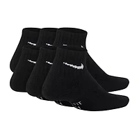 Nike 6 Pair Quarter Ankle Socks Boys