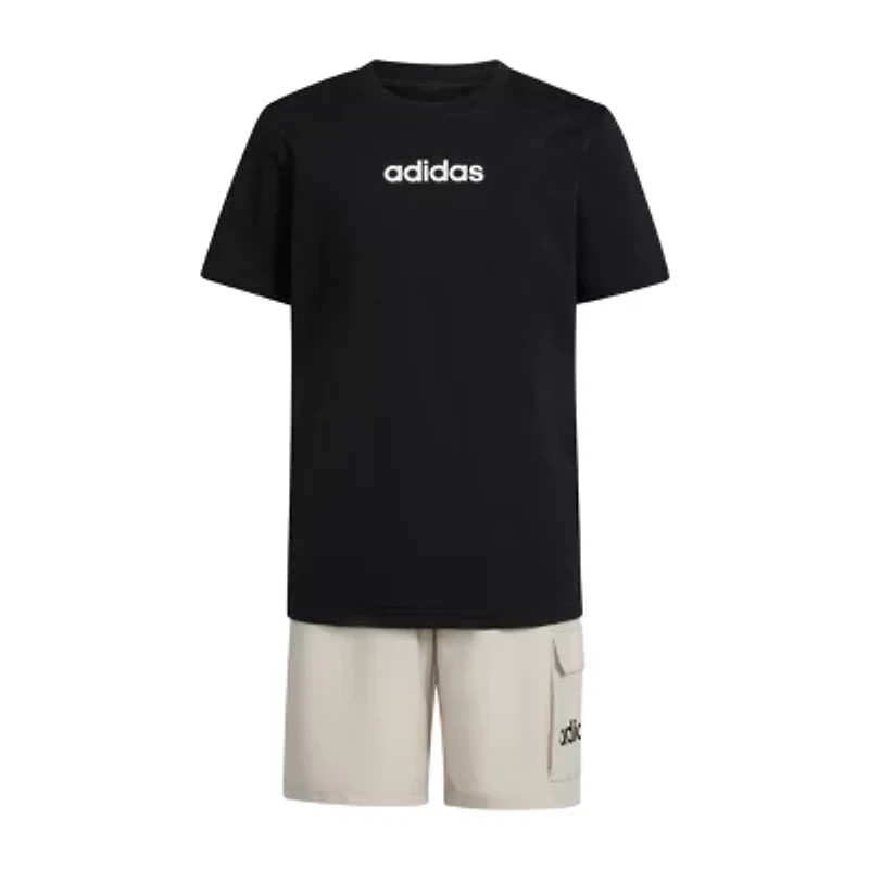 adidas Big Kid Boys 2-pc. Short Set