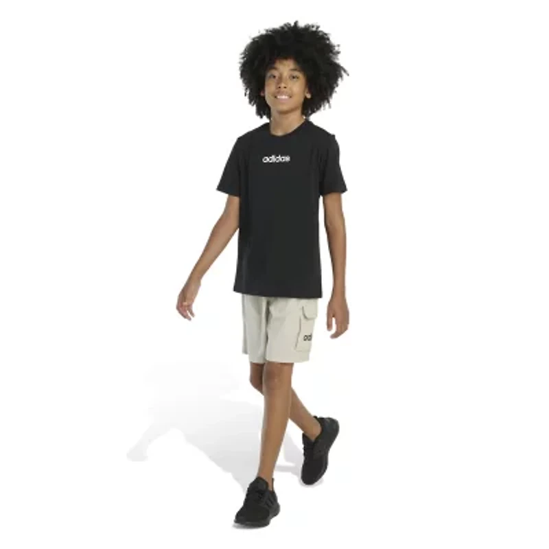 adidas Big Kid Boys 2-pc. Short Set