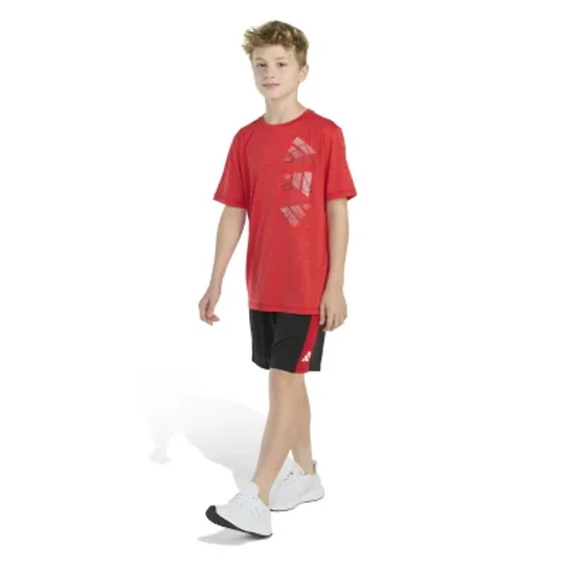 adidas Big Kid Boys 2-pc. Short Set