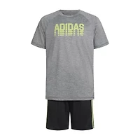 adidas Big Kid Boys 2-pc. Short Set