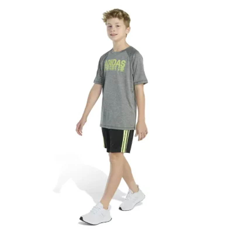 adidas Big Kid Boys 2-pc. Short Set