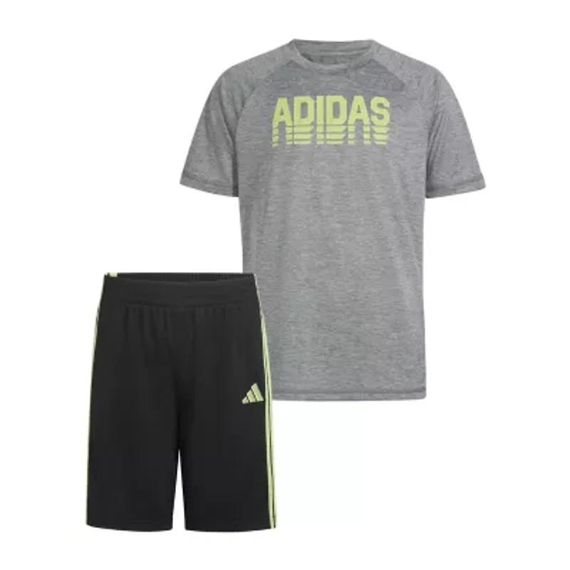 adidas Big Kid Boys 2-pc. Short Set