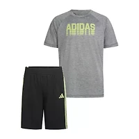 adidas Big Kid Boys 2-pc. Short Set