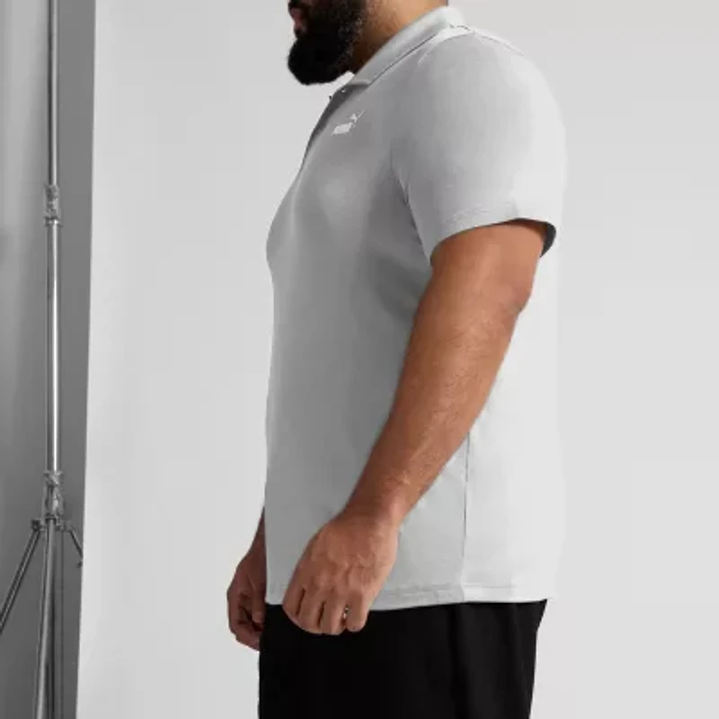 PUMA Big and Tall Mens Regular Fit Short Sleeve Polo Shirt