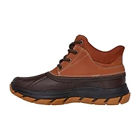 Skechers Hands Free Slip-Ins Mens John Deere Swamper Duck Waterproof Slip Resistant Flat Heel Rain Boots