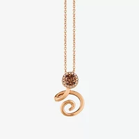 Le Vian Grand Sample Sale Le Vian Grand Sample Sale Womens / CT. T.W. Natural Champagne Diamond 14K Rose Gold 18 Inch Pendant Necklace
