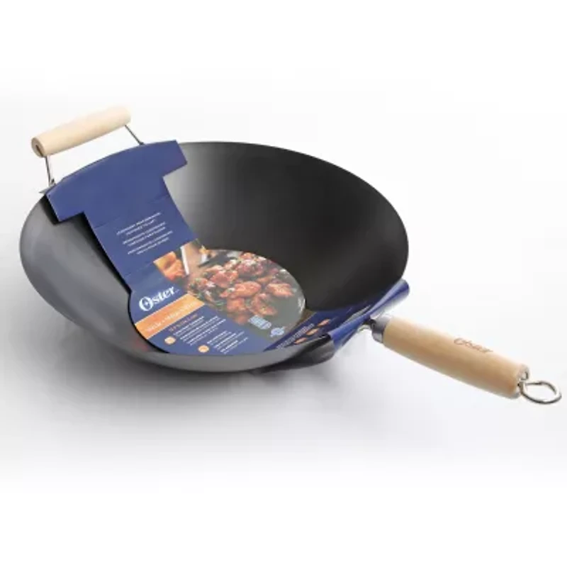 Oster Findley Carbon Steel 13.77" Wok