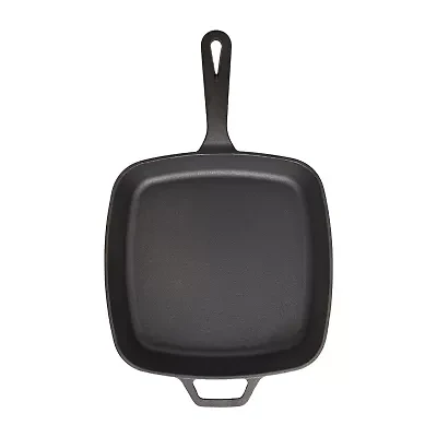 Smith & Clark Cast Iron 11" Frying Pan with Assist Handle