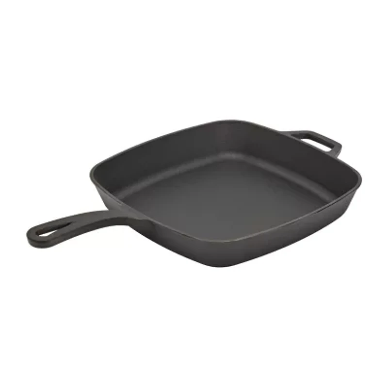 Smith & Clark Cast Iron 11" Frying Pan with Assist Handle