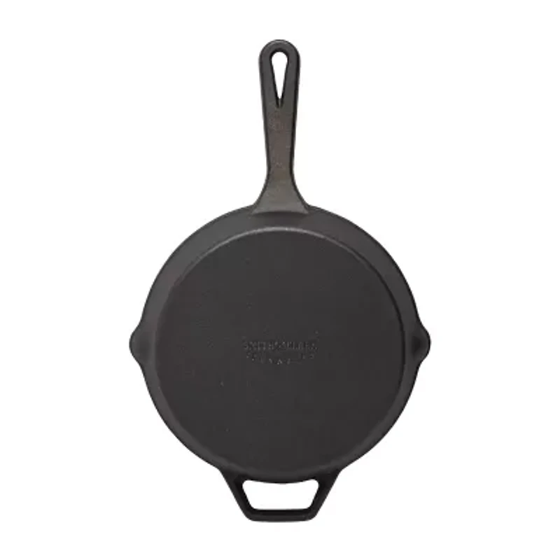 Smith & Clark Cast Iron 10" Frying Pan with Assist Handle