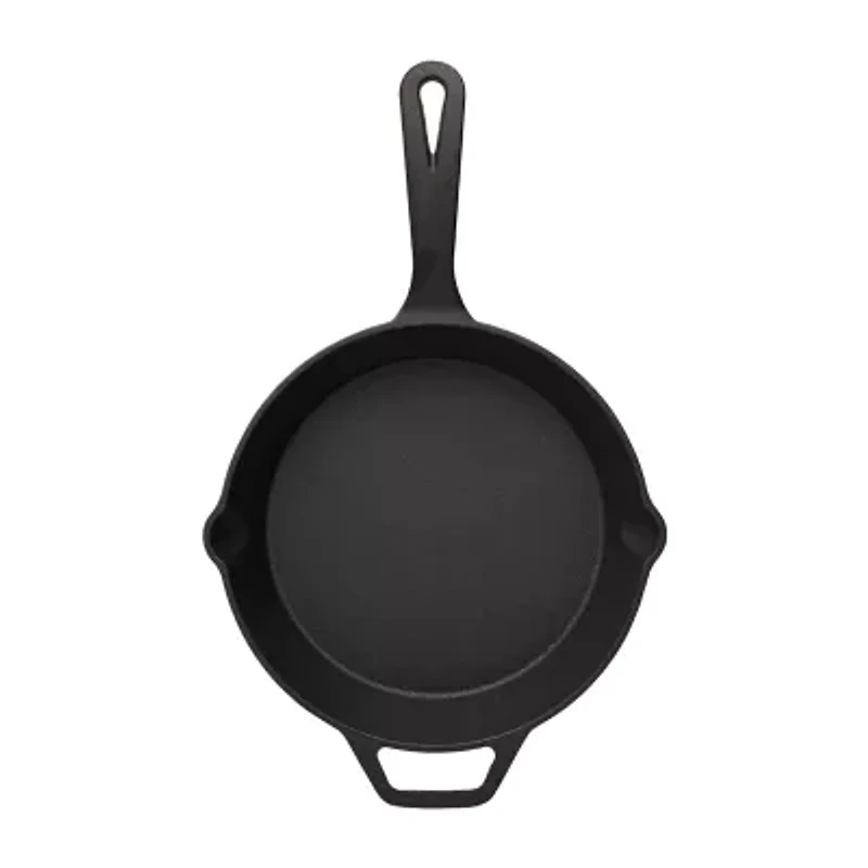 Smith & Clark Cast Iron 10" Frying Pan with Assist Handle