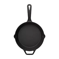 Smith & Clark Cast Iron 10" Frying Pan with Assist Handle