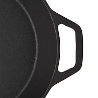 Smith & Clark Cast Iron 10" Frying Pan with Assist Handle