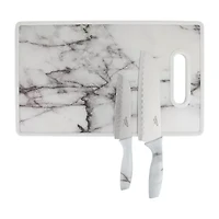 Gibson Home Beaumont 3-pc. Cutting Board and Knife Set
