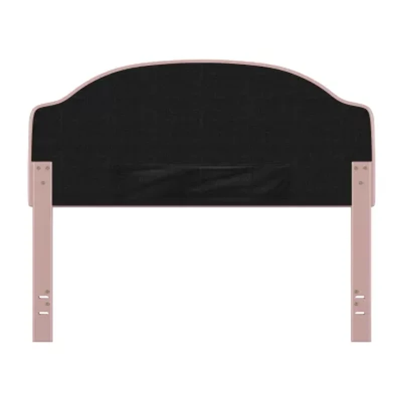 Karley Button-Tufted Faux-Leather Headboard