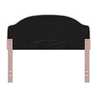 Karley Button-Tufted Faux-Leather Headboard
