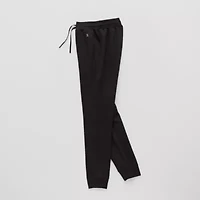 Xersion Little & Big Girls Super Soft Mid Rise Cuffed Fleece Jogger Pant