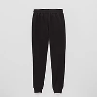 Xersion Little & Big Girls Super Soft Mid Rise Cuffed Fleece Jogger Pant