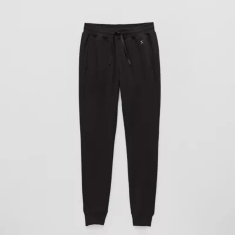 Xersion Little & Big Girls Super Soft Mid Rise Cuffed Fleece Jogger Pant