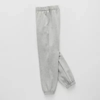 Xersion Fleece Little & Big Kid Girls Cinched High Rise Regular Fit Jogger Pant