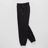 Xersion Fleece Little & Big Kid Girls Cinched High Rise Regular Fit Jogger Pant