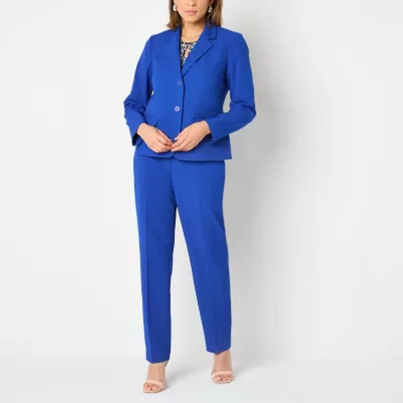 Black Label by Evan-Picone Womens Classic Fit Suit Jacket