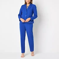 Black Label by Evan-Picone Womens Classic Fit Suit Jacket