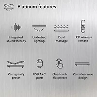 Baselogic Platinum 15.25" Adjustable Bed Frame Base