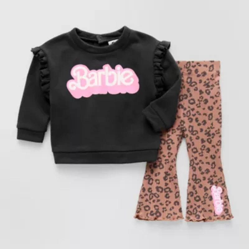 Grayson Little Baby Girls 2-pc. Barbie Legging Set
