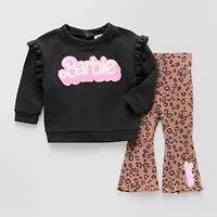 Grayson Little Baby Girls 2-pc. Barbie Legging Set