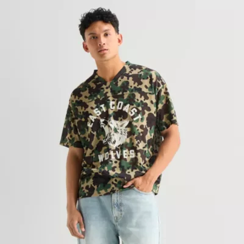 Arizona Mens V Neck Short Sleeve Jersey