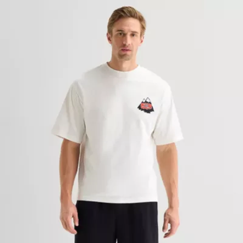 Xersion Mens Round Neck Short Sleeve Regular Fit Graphic T-Shirt