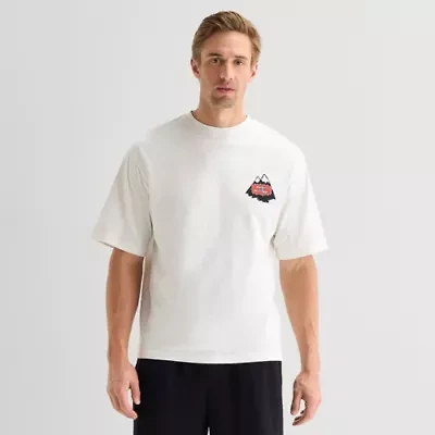 Xersion Mens Round Neck Short Sleeve Regular Fit Graphic T-Shirt