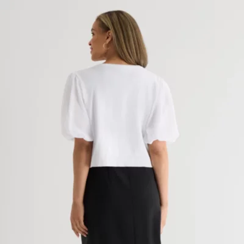 Perceptions Womens Short Sleeve Shrug