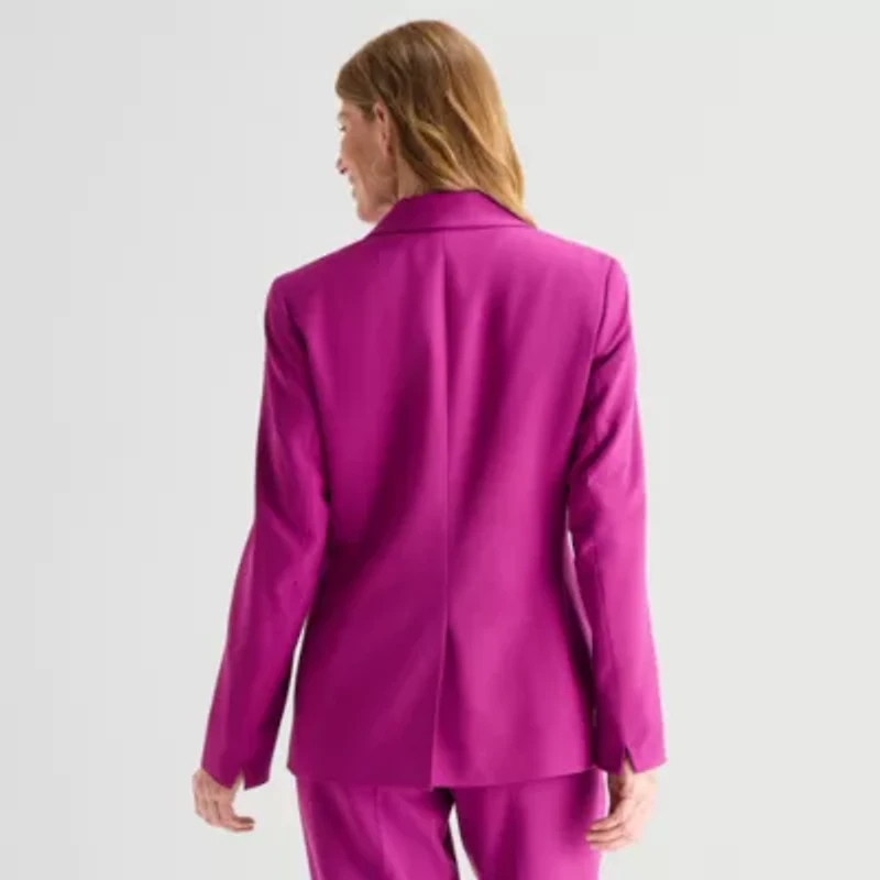 Black Label by Evan-Picone Womens Classic Fit Suit Jacket