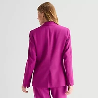 Black Label by Evan-Picone Womens Classic Fit Suit Jacket