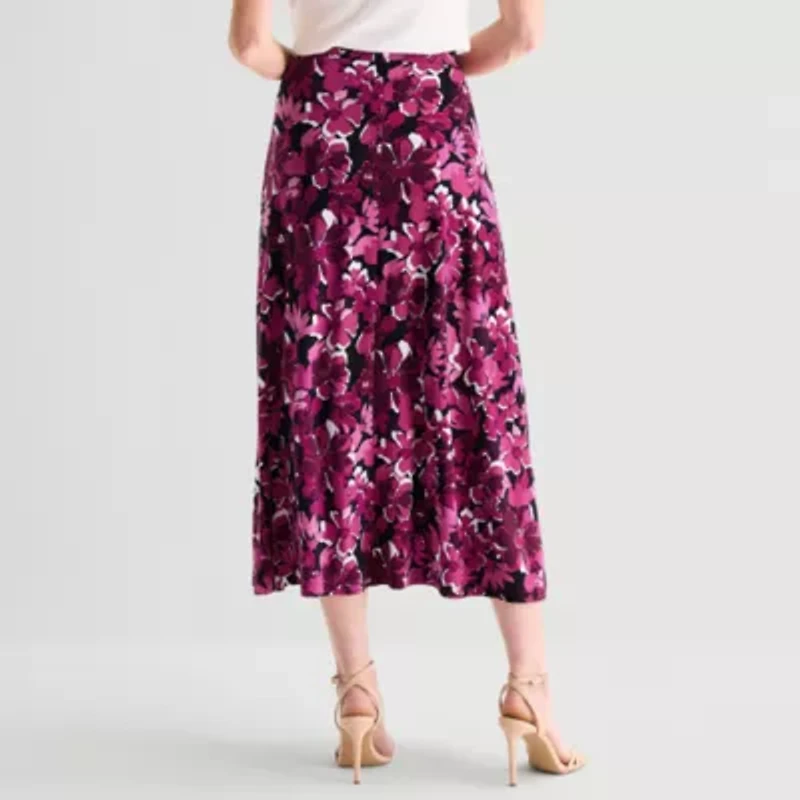 Black Label by Evan-Picone Womens Maxi Skirt