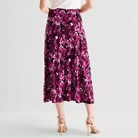 Black Label by Evan-Picone Womens Maxi Skirt