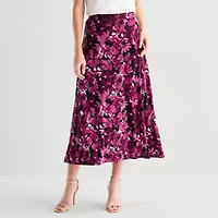 Black Label by Evan-Picone Womens Maxi Skirt
