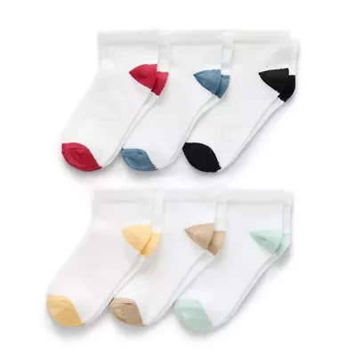 Okie Dokie Little & Big Kid Boys Multi-Pack 6 Pair Low Cut Socks