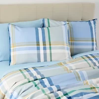 Home Expressions Callum Plaid Complete Bedding Set with Sheets