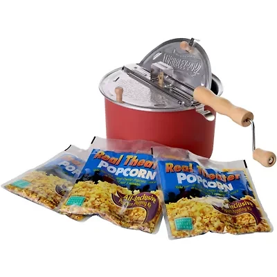 Whirley Pop Real Theater Popcorn Set
