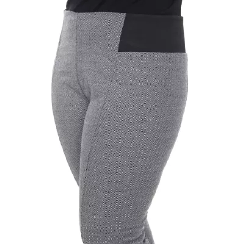 White Mark Womens Skinny Mid Rise Plus Pant