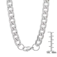 Steeltime Mens Stainless Steel Hypoallergenic 24 Inch Link Necklace