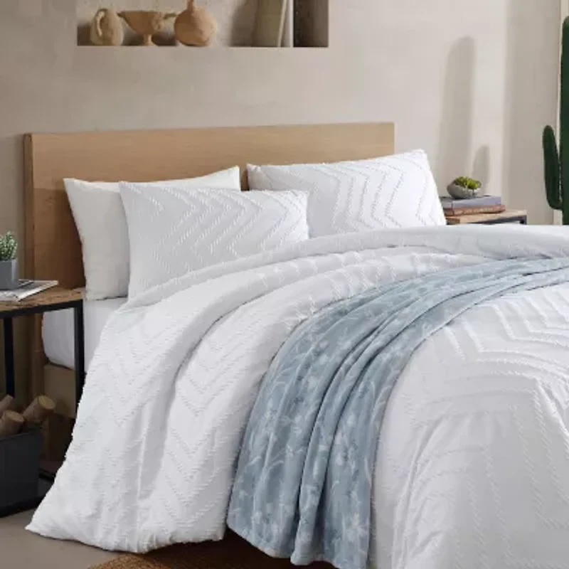 Wrangler Prarie Zig Zag Chenille Jaquard Midweight Comforter Set